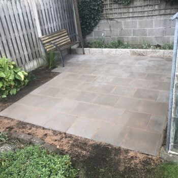 New Slabbed Patio in Blackrock