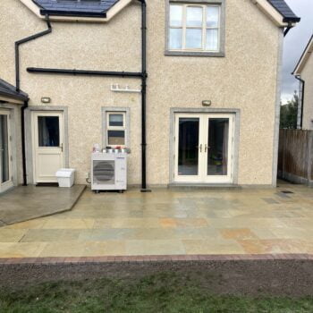 Limestone Patio Installation Kildare