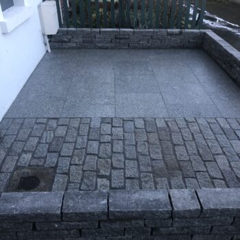 Granite Cobblestone Installation in Dun Laoghaire, Dublin