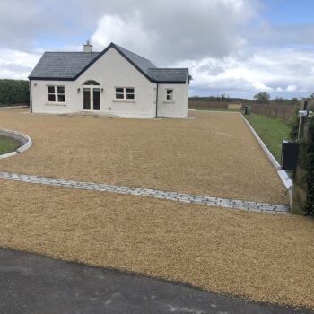 Gravel Driveway and Limestone Patio in Ballybrittas, Laois