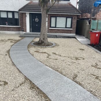 Gravel Driveway in Ballsbridge, Dublin